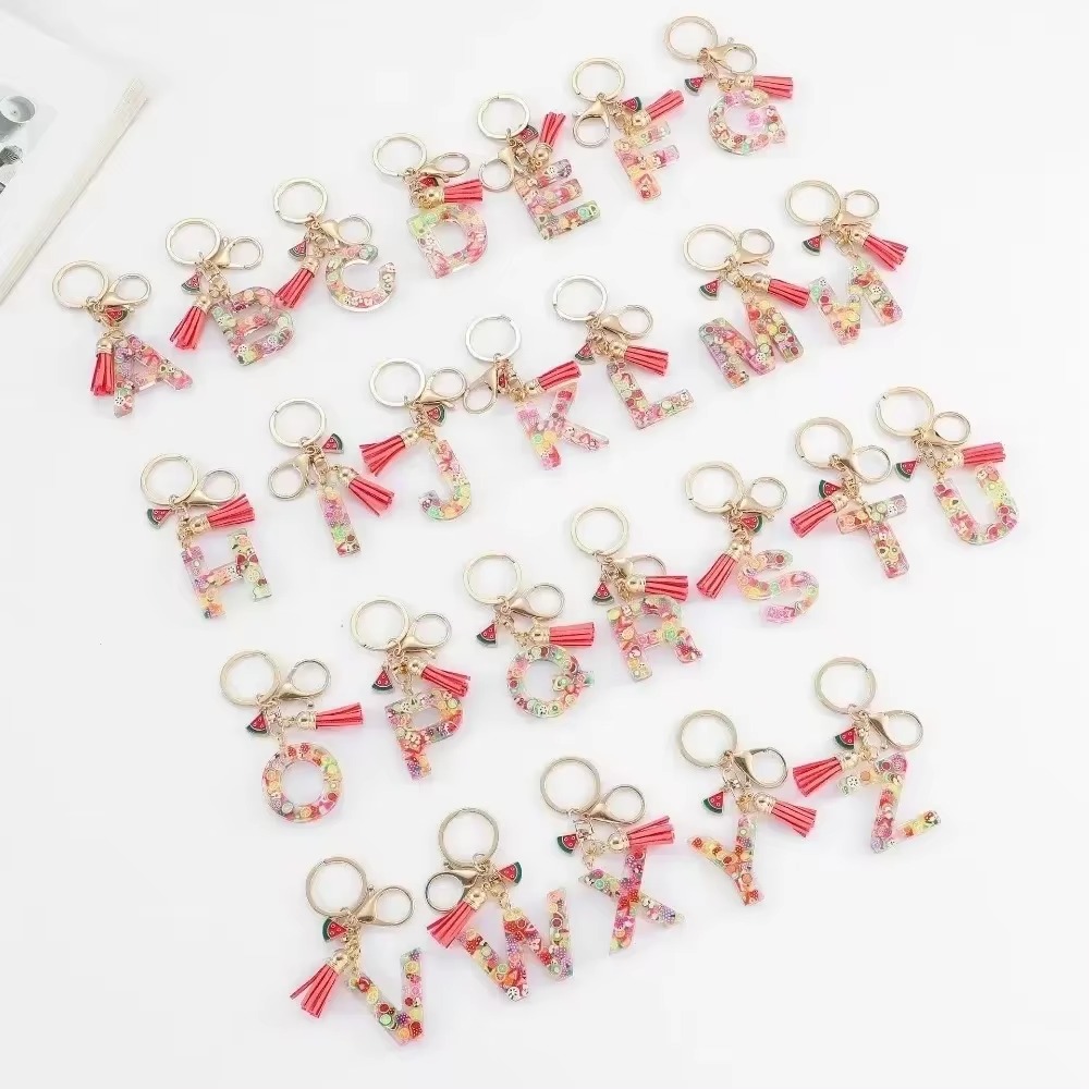 Personalized A-Z Key Ring Buck - Monogram Keychain Leather recensione e prezzo