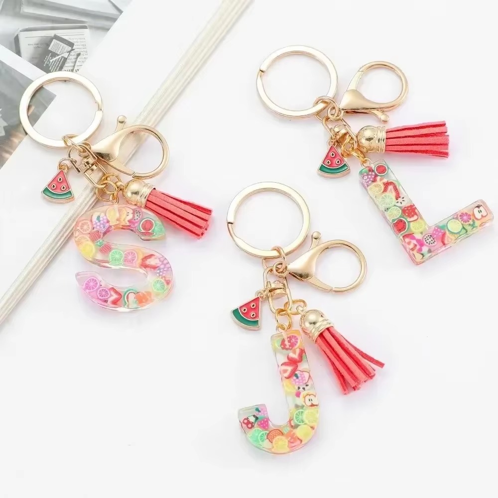 Personalized A-Z Key Ring Buck - Monogram Keychain Leather recensione e prezzo