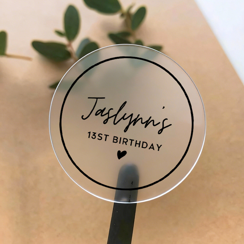 50PCS Personalized Birthday St - Personalised Candle Label recensione e prezzo