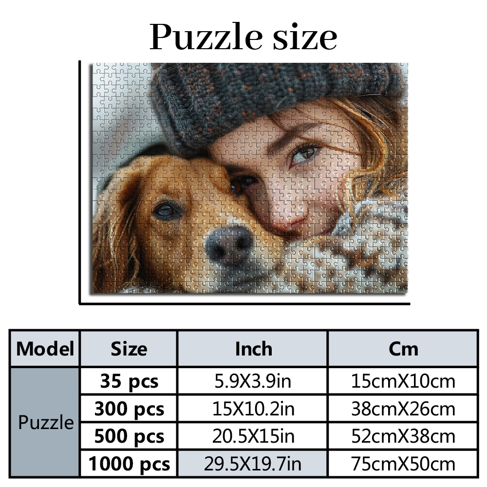 Personalized Custom Photo Puzz - Pet Portrait Custom recensione e prezzo