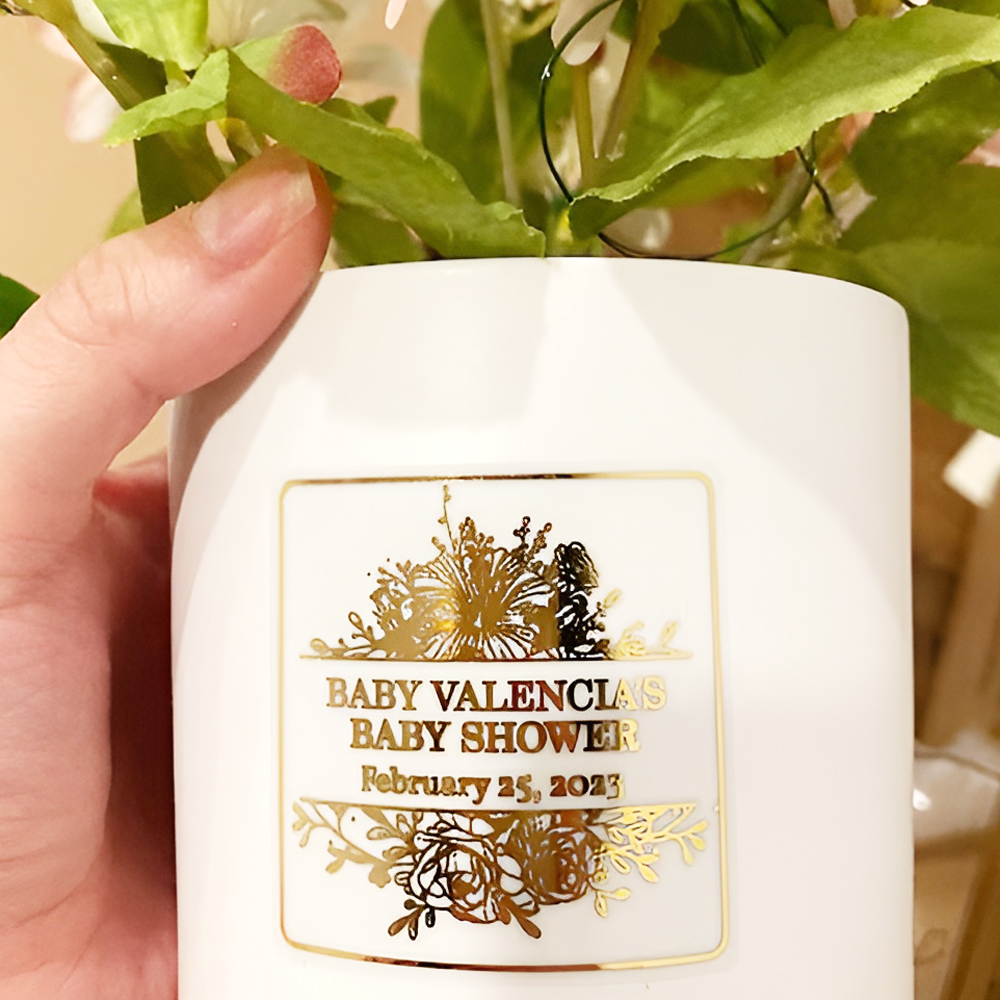 50 sheets Personalized Wedding - Personalised Candle Label recensione e prezzo
