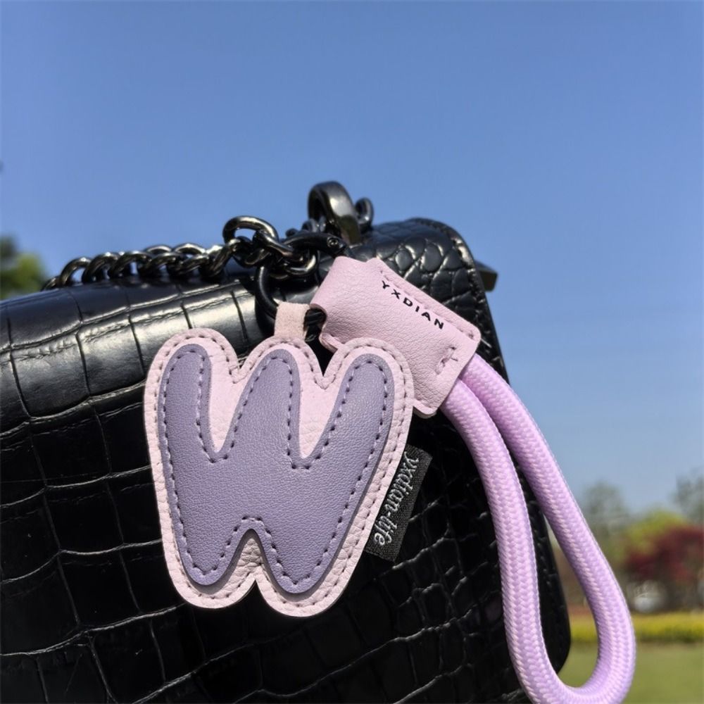 Sweet 26 Letter Keychain PU Le - Monogram Keychain Leather recensione e prezzo