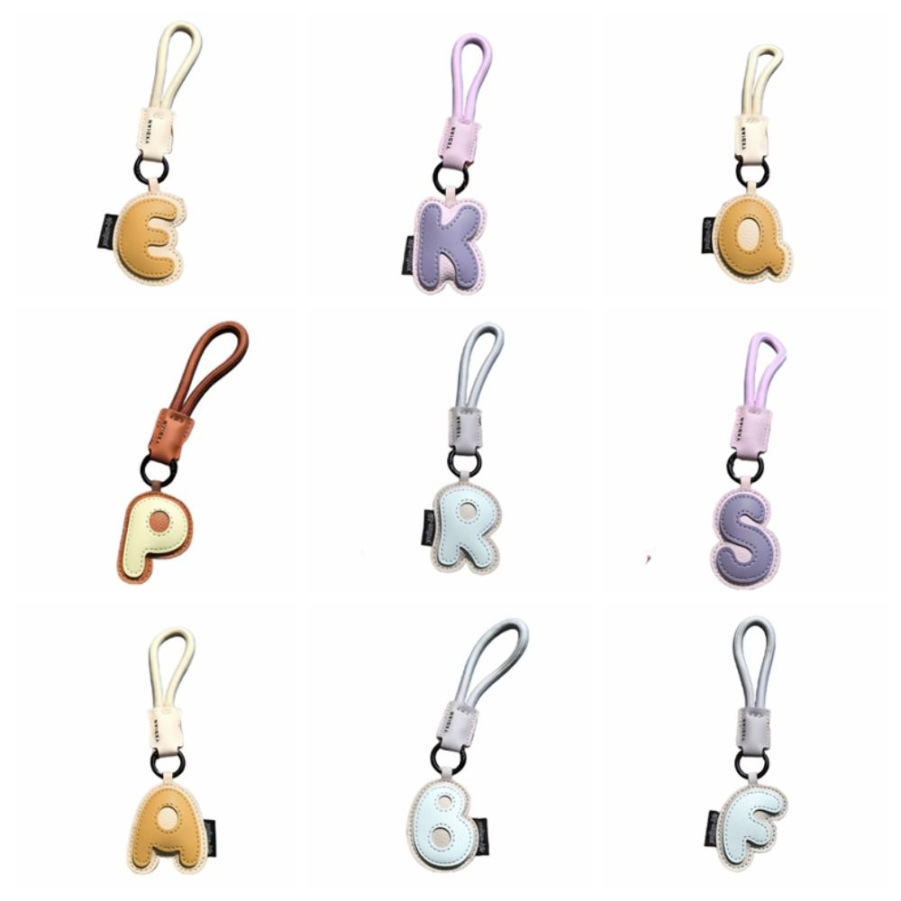 Sweet 26 Letter Keychain PU Le - Monogram Keychain Leather recensione e prezzo