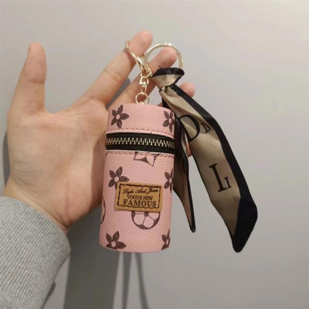 Pink Monogram Floral Print Cyl - Monogram Keychain Leather recensione e prezzo
