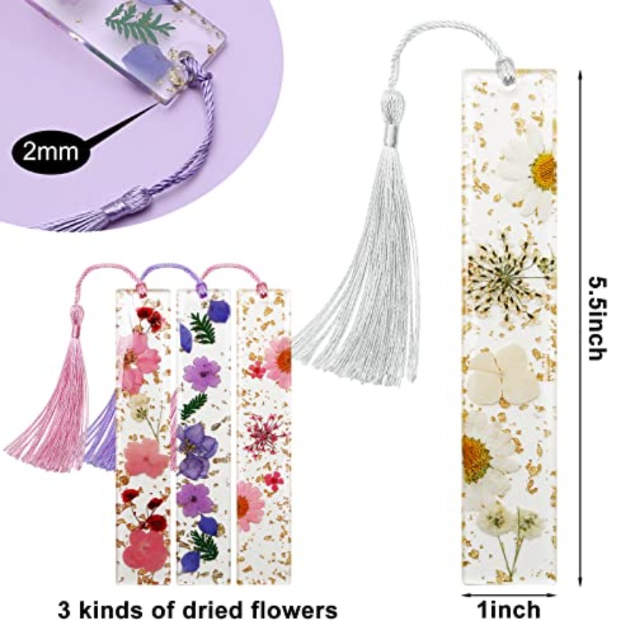 Bookmarks for Women, Book Mark - Dried Flower Bookmark recensione e prezzo