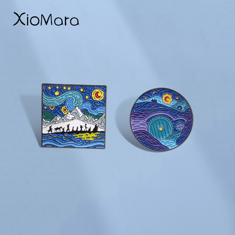 Night Sky Oil Painting Enamel  - Custom Night Sky recensione e prezzo
