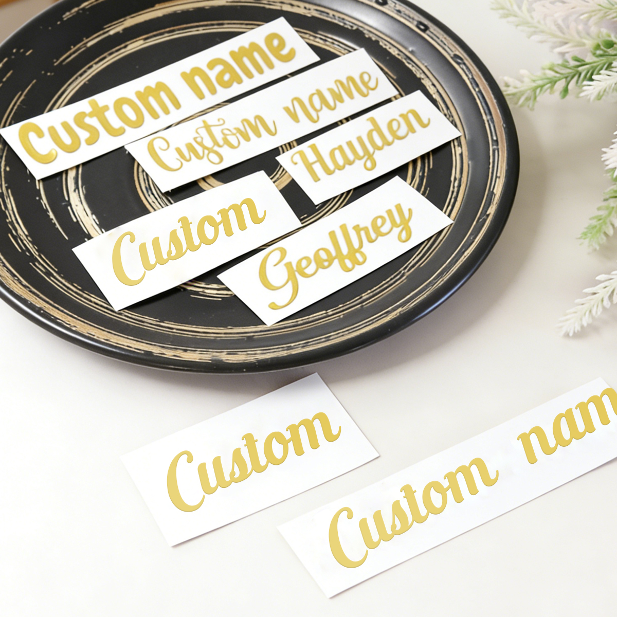 Custom Name Stickers, Custom G - Personalised Candle Label recensione e prezzo